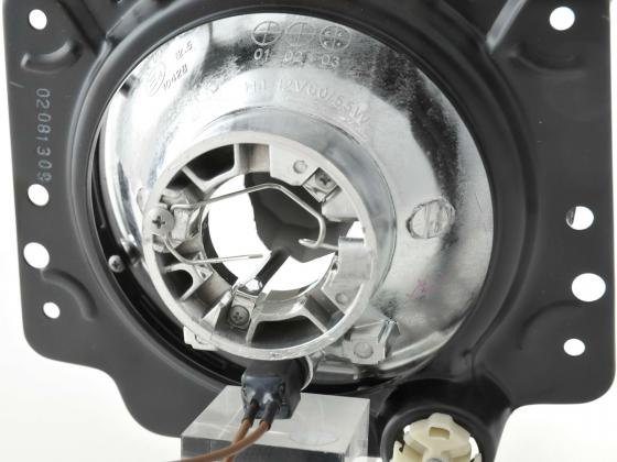 Scheinwerfer Set VW Golf 2 Typ 19 Bj 84-91 crystal chrom Scheinwerfer Set VW Golf 2 Typ 19 Bj 84-91 crystal chrom